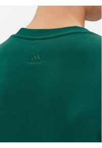 Adidas - adidas Bluza All SZN Fleece Graphic IJ9440 Zielony Loose Fit. Kolor: zielony. Materiał: bawełna #6
