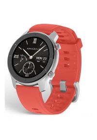 Smartwatch AMAZFIT GTR 42mm Czerwony. Rodzaj zegarka: smartwatch. Kolor: czerwony #1
