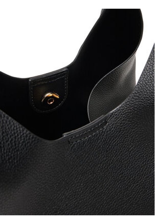 DKNY Torebka R42BAE49 Czarny. Kolor: czarny. Materiał: skórzane