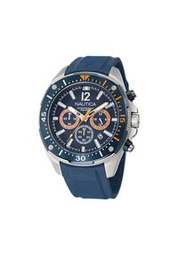 Nautica Zegarek Sporty SET NAPBSS504 Srebrny. Kolor: srebrny. Styl: sportowy #3