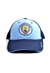 MANCHESTER CITY - Czapka z daszkiem Manchester City licencjonowana. Kolor: niebieski