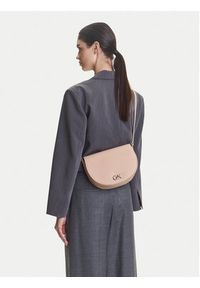Calvin Klein Torebka Ck Hw Crossbody Saddle Bag K60K613236 Różowy. Kolor: różowy. Materiał: skórzane #3