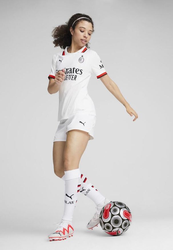 Puma - Damska wyjazdowa koszulka AC Milan 24/25 PUMA White. Kolor: biały