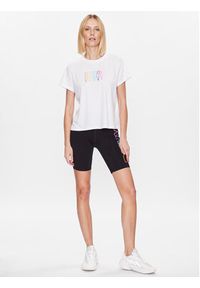 DKNY Sport T-Shirt DP3T8782 Biały Classic Fit. Kolor: biały. Materiał: bawełna. Styl: sportowy