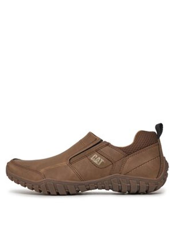 CAT Footwear Półbuty Opine P722314 Brązowy. Kolor: brązowy. Materiał: nubuk, skóra