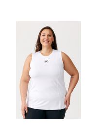 ROUGH RADICAL - Damska koszulka sportowa Rough Radical Amber Tee Plus Size. Kolekcja: plus size. Kolor: biały