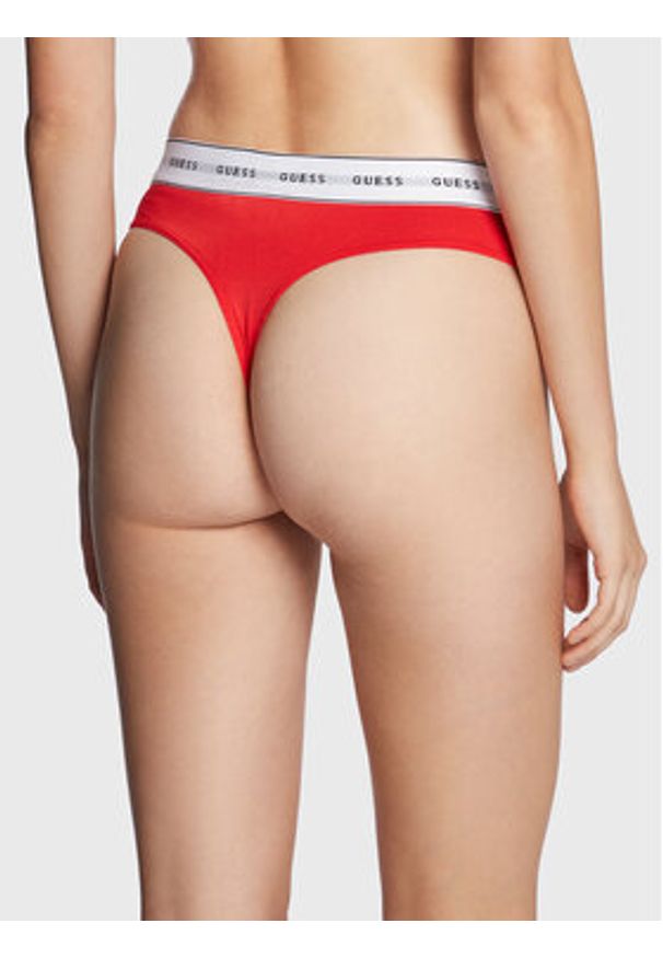 Guess Stringi Belle O2BE00 KBBT0 Czerwony. Kolor: czerwony. Materiał: syntetyk