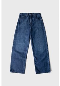 Levi's® - Levi's - Jeansy Wellthread High Loose Jeans. Okazja: na spotkanie biznesowe. Stan: podwyższony. Kolor: niebieski. Styl: biznesowy
