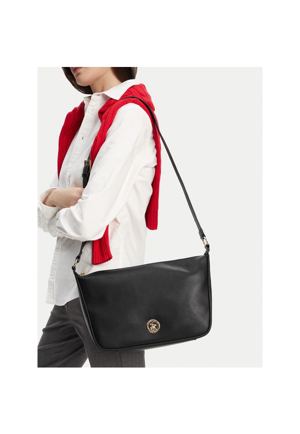 Torebka Beverly Hills Polo Club. Kolor: czarny