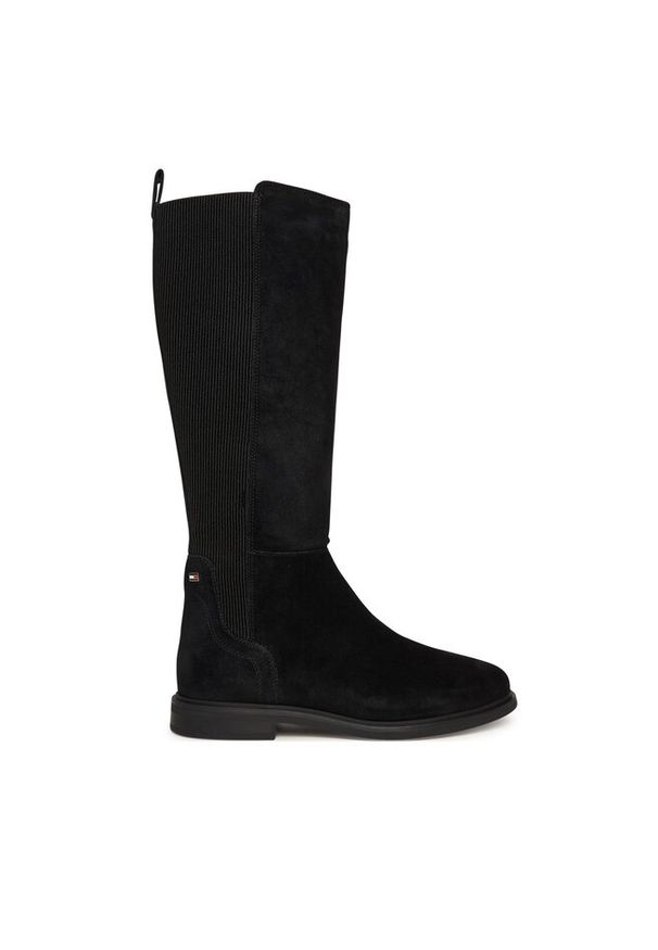 TOMMY HILFIGER - Kozaki Tommy Hilfiger. Kolor: czarny