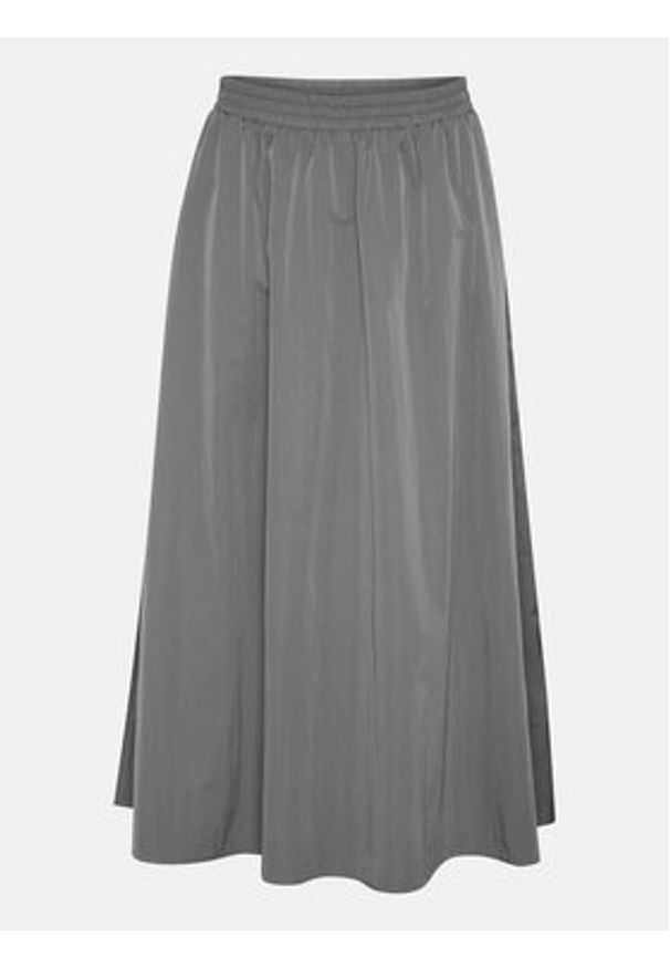 Kaffe Spódnica trapezowa Evi 10552315 Szary Regular Fit. Kolor: szary. Materiał: syntetyk