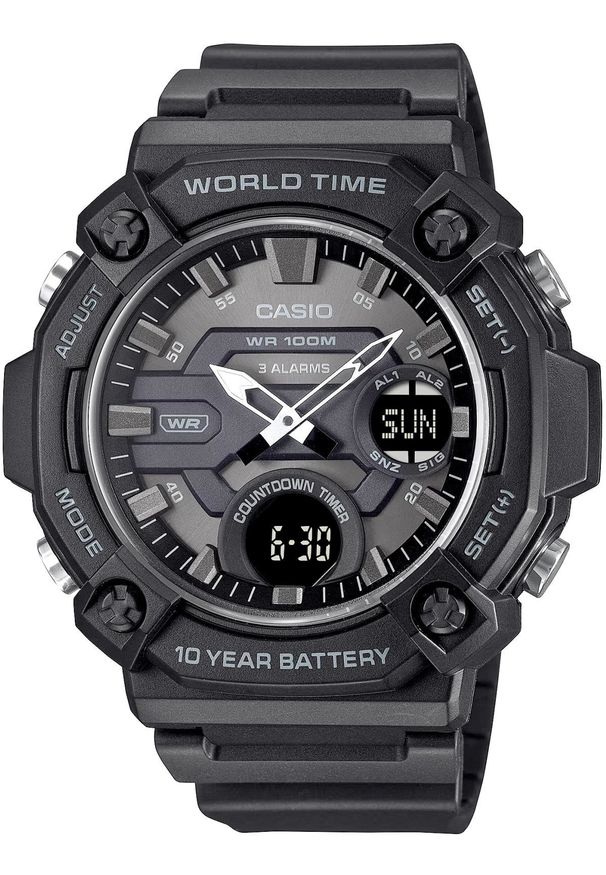 Casio - Zegarek Męski CASIO AEQ-120W-1BVDF + BOX