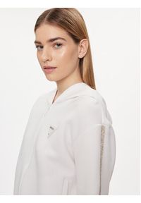 Guess Bluza Kiara V4GQ15 FL04P Biały Regular Fit. Kolor: biały. Materiał: syntetyk, bawełna #3