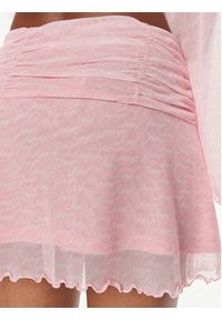 Juicy Couture Spódnica mini JCWGS23327 Różowy Slim Fit. Kolor: różowy. Materiał: syntetyk #6