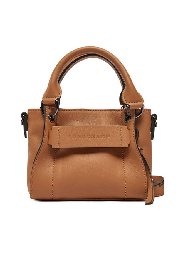 Longchamp Torebka 10254HCV Brązowy. Kolor: brązowy. Materiał: skórzane