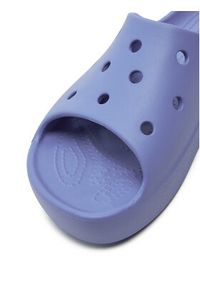 Crocs Klapki Classic Platform Slide 208180 Niebieski. Kolor: niebieski. Obcas: na platformie