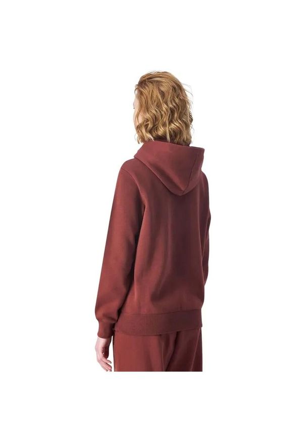 Bluza damska Champion Hooded. Kolor: czerwony, wielokolorowy. Sport: turystyka piesza, fitness