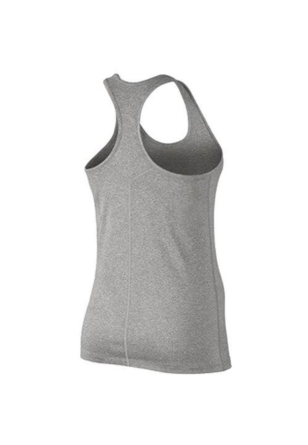 Koszulka treningowa damska Nike Dry Training Tank. Kolor: szary. Długość rękawa: bez rękawów
