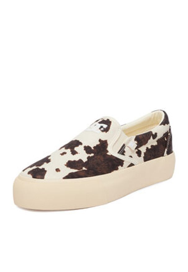 DC Shoes Tenisówki CEO-LEA-ZL-0012 Écru. Materiał: materiał