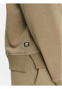 New Balance Bluza Essentials French Terry Hoodie WT33512 Zielony Regular Fit. Kolor: zielony. Materiał: bawełna #3