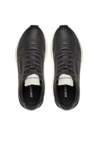 Emporio Armani Sneakersy X4X684 XR323 00002 Czarny. Kolor: czarny. Materiał: skóra #6