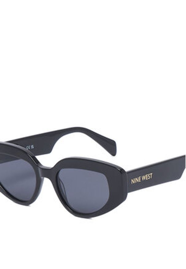 Nine West Okulary przeciwsłoneczne CEO-NW6628S Czarny. Kolor: czarny