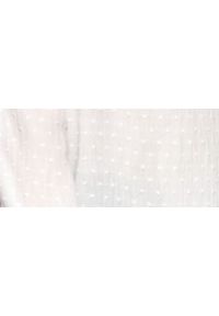TOP SECRET - Luźna bluzka z tkaniny plumeti. Kolor: biały. Materiał: tkanina. Długość rękawa: długi rękaw. Długość: długie. Sezon: wiosna. Styl: elegancki #3