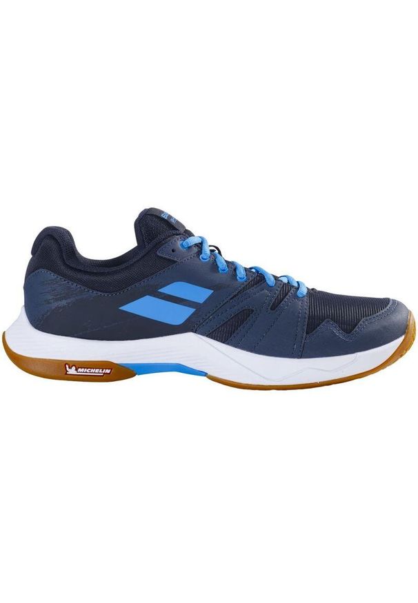 Buty do badmintona męskie Babolat Shadow Team 2 Men. Kolor: niebieski