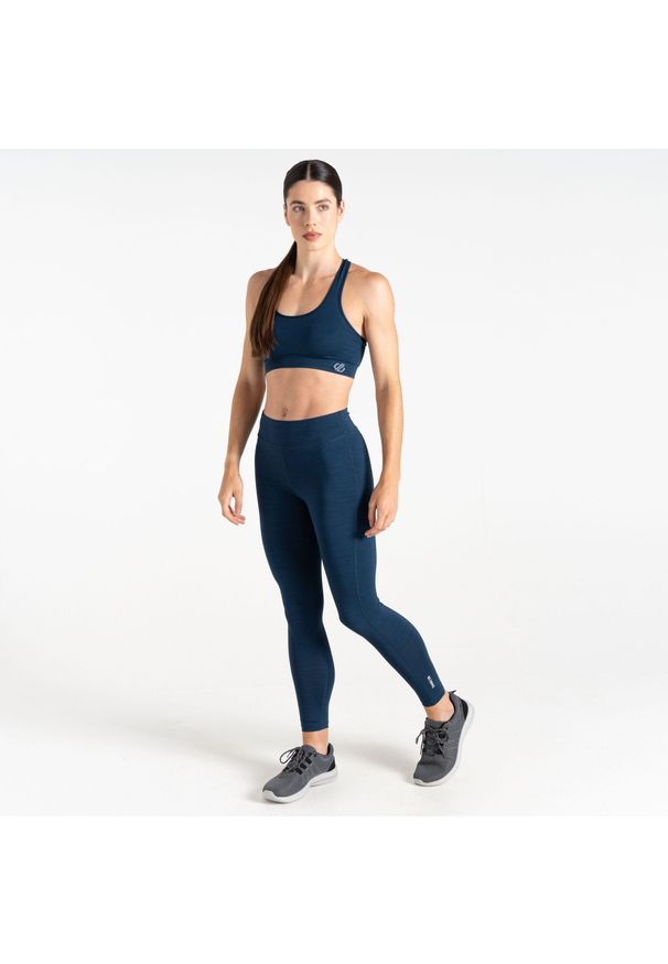 DARE 2B - Legitimate damskie sportowe legginsy. Kolor: niebieski, turkusowy, wielokolorowy. Sport: fitness