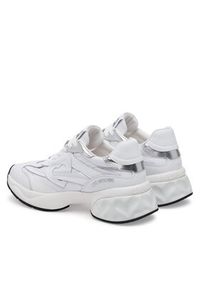 Love Moschino - LOVE MOSCHINO Sneakersy JA15326G1MIQE10A Biały. Kolor: biały. Materiał: skóra