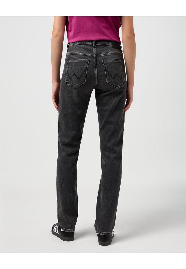 Wrangler - DAMSKIE SPODNIE WRANGLER STRAIGHT UNFORGETTABLE 112351064