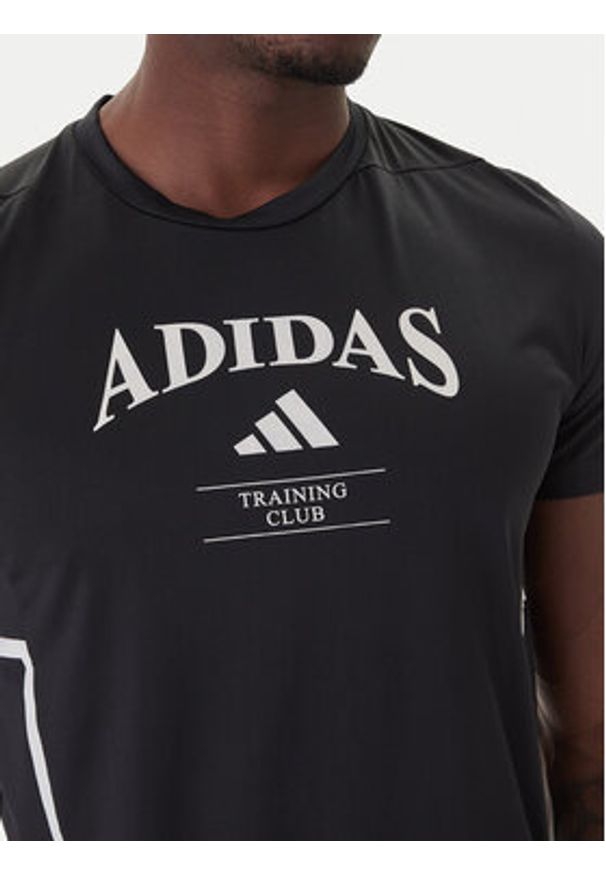 Adidas - adidas T-Shirt Designed-for-Training Legacy KA5284 Czarny Slim Fit. Kolor: czarny. Materiał: syntetyk