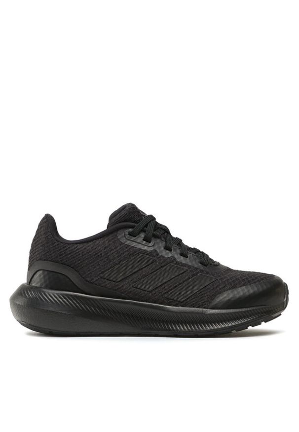 Adidas - adidas Sneakersy RunFalcon 3 Sport Running Lace Shoes HP5842 Czarny. Kolor: czarny. Materiał: materiał, mesh. Sport: bieganie