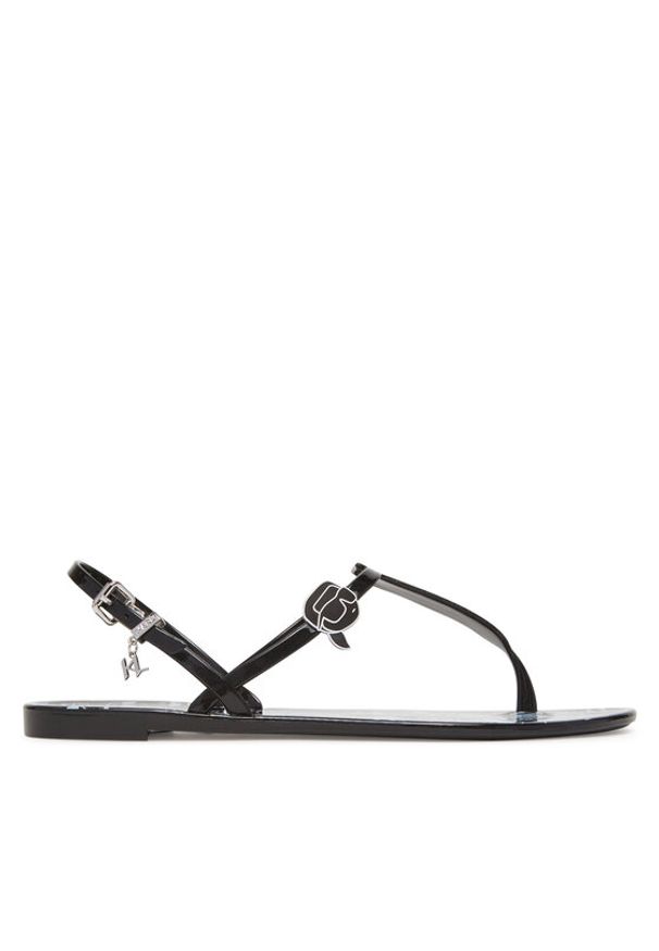 Karl Lagerfeld - KARL LAGERFELD Sandały Jelly KL80002G Czarny. Kolor: czarny
