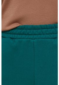 Answear Lab - Spodnie. Kolor: zielony. Materiał: dzianina