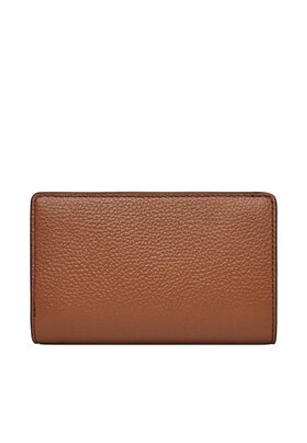 MICHAEL Michael Kors Duży Portfel Damski 32R4G8ED6L Brązowy. Kolor: brązowy. Materiał: skóra