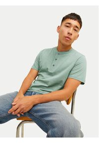 Jack & Jones - Jack&Jones T-Shirt Jprblunixs 12257965 Zielony Slim Fit. Kolor: zielony. Materiał: bawełna #3
