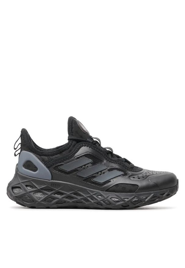 Adidas - adidas Sneakersy Web BOOST Shoes HQ4210 Czarny. Kolor: czarny. Materiał: materiał