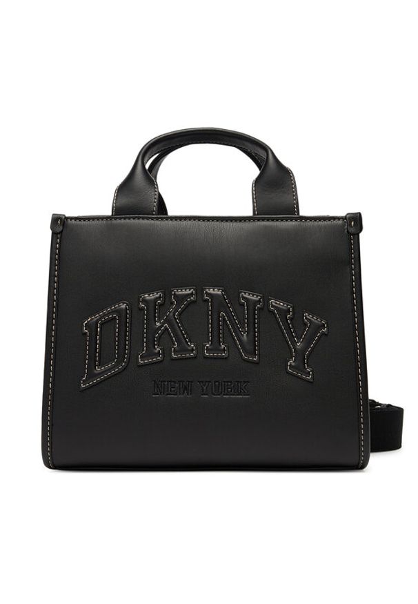 DKNY Torebka R52AQC80 Czarny. Kolor: czarny. Materiał: skórzane