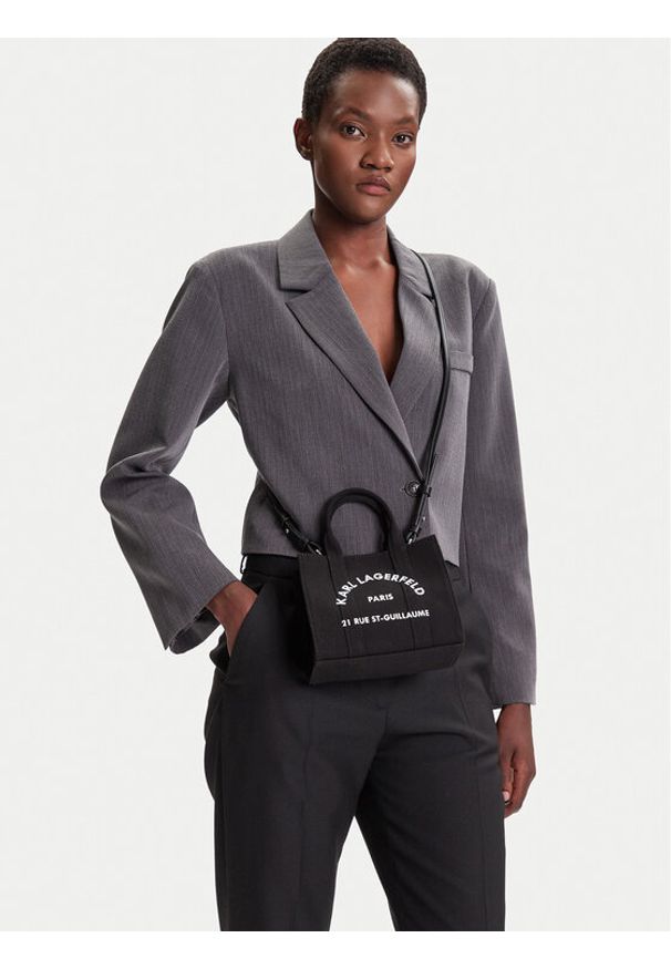 Karl Lagerfeld - KARL LAGERFELD Torebka A3W50118 Czarny. Kolor: czarny