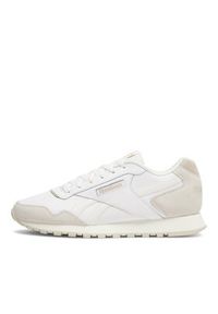 Reebok Sneakersy Glide 100070332-M Écru. Materiał: skóra