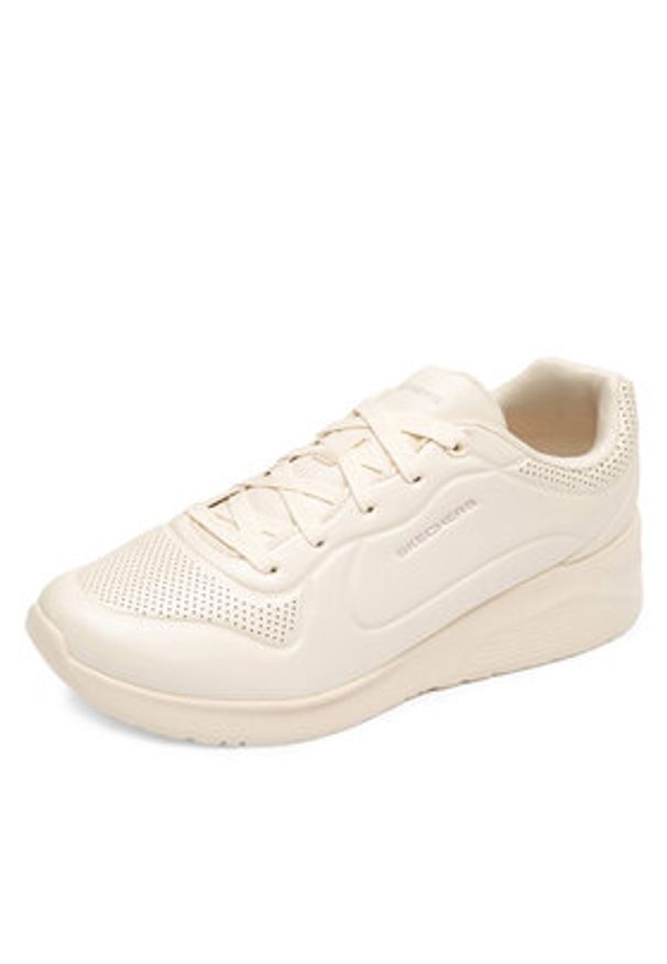 skechers - Skechers Sneakersy 8750063 BGE Beżowy. Kolor: beżowy. Materiał: syntetyk