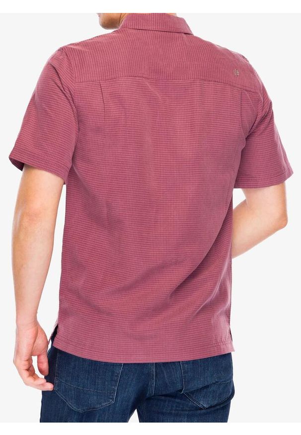 ROYAL ROBBINS - Koszula turystyczna męska Royal Robbins Mojave Pucker Dry SS. Kolor: czerwony