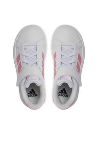 Adidas - adidas Buty Grand Court 2.0 El K ID0738 Biały. Kolor: biały