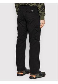 Alpha Industries Spodnie materiałowe Jet 101212 Czarny Straight Fit. Kolor: czarny. Materiał: bawełna #4