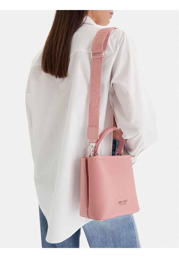 Nine West Torebka CEO-Verona-LDA8887 Różowy. Kolor: różowy