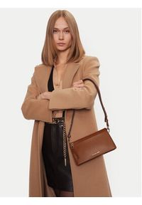 MICHAEL Michael Kors Torebka 32H3G8EC7L Brązowy. Kolor: brązowy. Materiał: skórzane #3