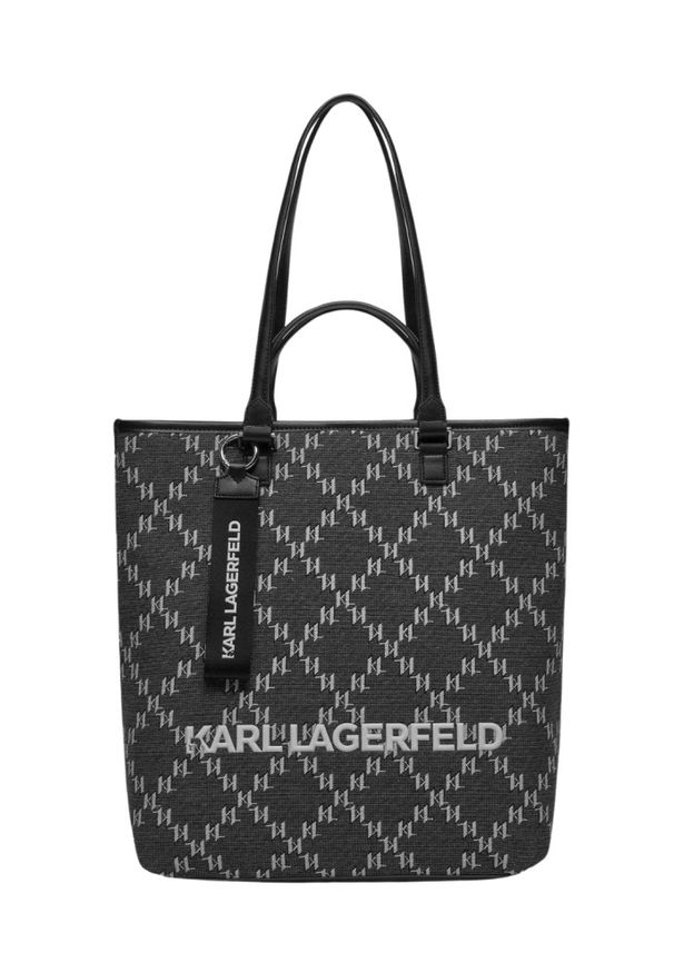 Karl Lagerfeld - KARL LAGERFELD Szara shopperka JKRD 2.0. Kolor: szary