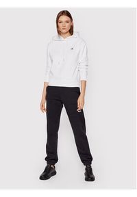 Calvin Klein Jeans Bluza Embroidered Logo J20J213178 Biały Regular Fit. Kolor: biały. Materiał: bawełna #5