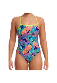 Strój do pływania FUNKITA Leaving Today - Single Strap. Kolor: wielokolorowy